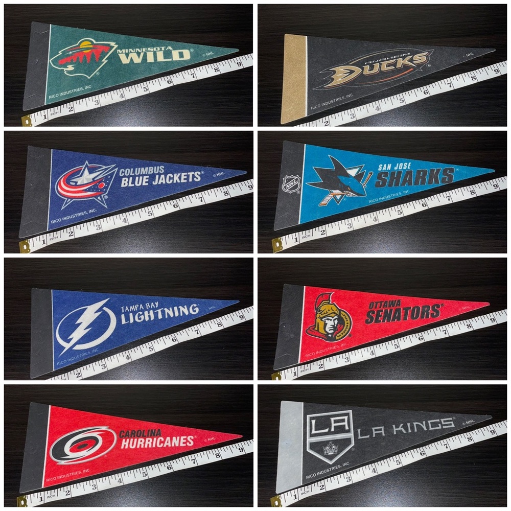 NHL Mini Pennants (8)